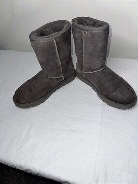 UGG Classic Short Boots in Gray